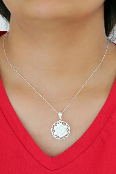 Midyat Nurtaş Gümüş Kolye