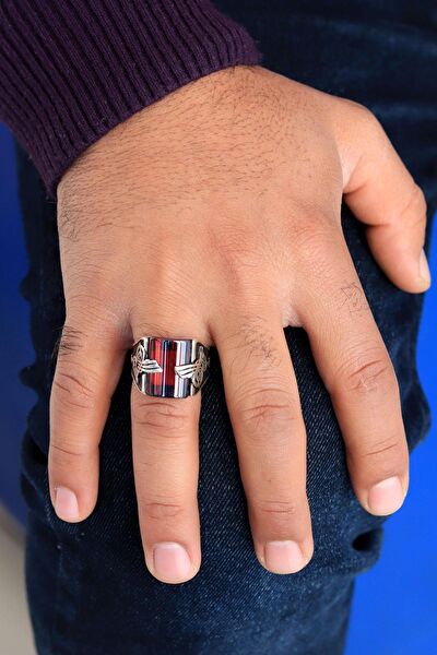 Midyat Nurtaş Gümüş Erkek Yüzük