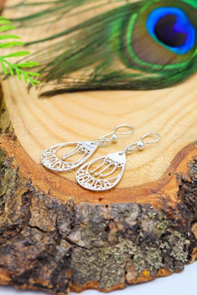 Midyat Nurtaş Gümüş Küpe