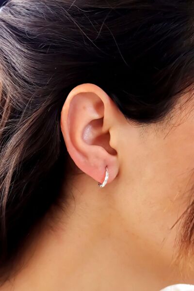 Midyat Nurtaş Gümüş Küpe