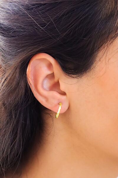 Midyat Nurtaş Gümüş Küpe