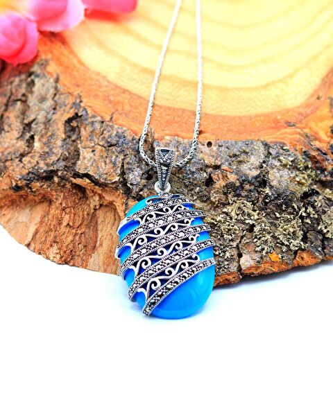 Midyat Nurtaş Gümüş Kolye