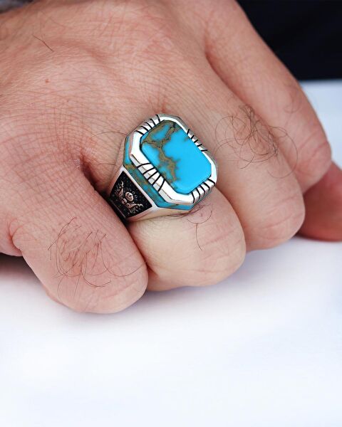 Midyat Nurtaş Gümüş Erkek Yüzük