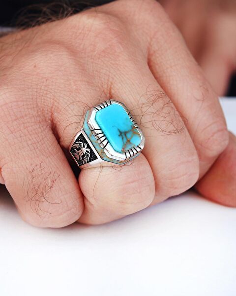 Midyat Nurtaş Gümüş Erkek Yüzük