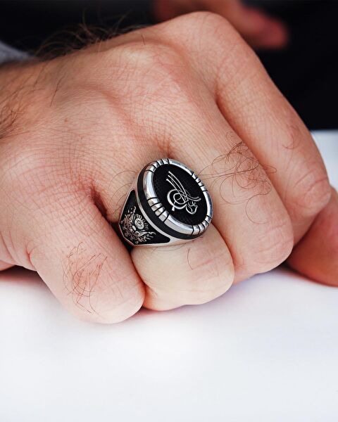 Midyat Nurtaş Gümüş Erkek Yüzük