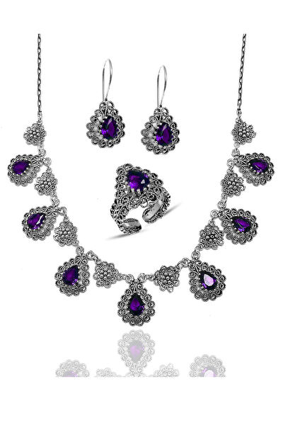 Midyat Nurtaş Gümüş Takı Seti