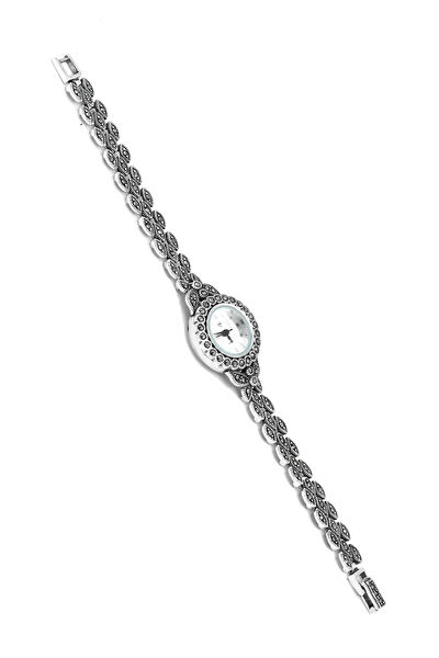 Midyat Nurtaş Gümüş Kadın Kol Saati