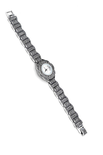 Midyat Nurtaş Gümüş Kadın Kol Saati