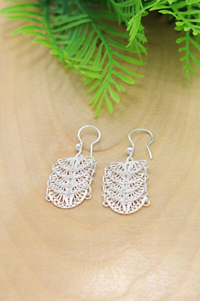 Midyat Nurtaş Gümüş Küpe