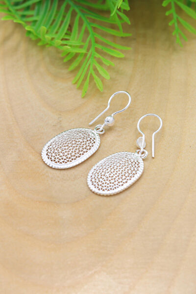 Midyat Nurtaş Gümüş Küpe