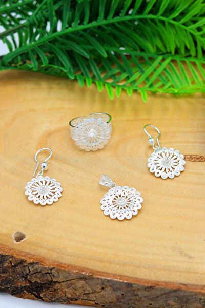 Midyat Nurtaş Gümüş Takı Seti