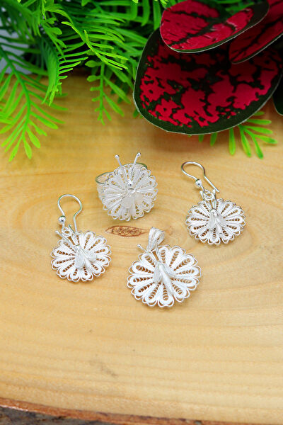 Midyat Nurtaş Gümüş Takı Seti