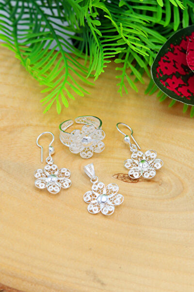 Midyat Nurtaş Gümüş Takı Seti