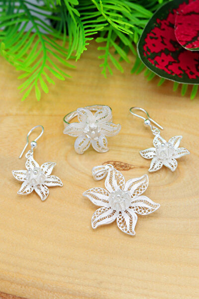 Midyat Nurtaş Gümüş Takı Seti