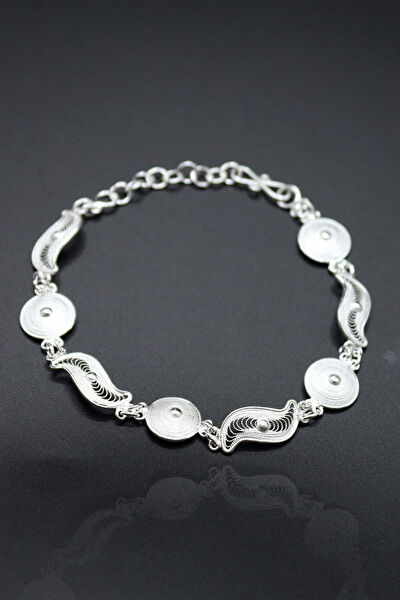 Midyat Nurtaş Gümüş Bileklik