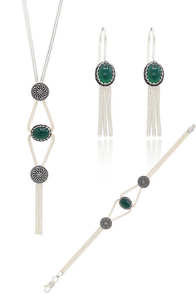 Midyat Nurtaş Gümüş Takı Seti