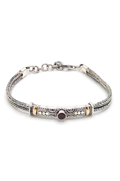 Midyat Nurtaş Gümüş Erkek Bileklik