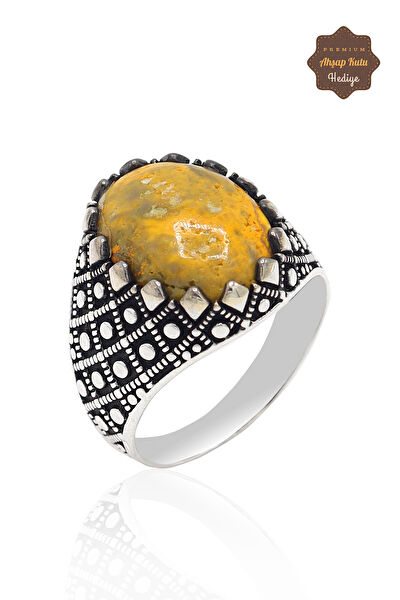 Midyat Nurtaş Gümüş Erkek Yüzük