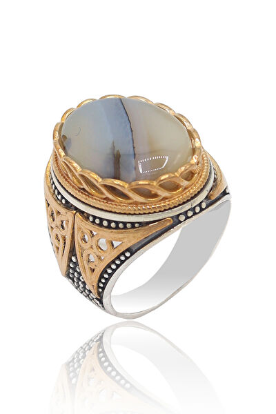 Midyat Nurtaş Gümüş Erkek Yüzük