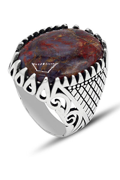 Midyat Nurtaş Gümüş Erkek Yüzük