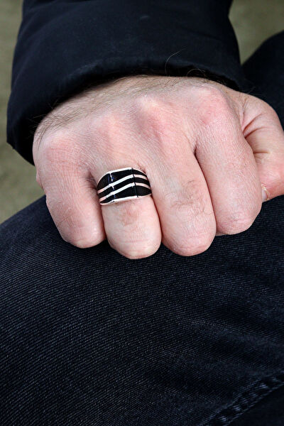 Midyat Nurtaş Gümüş Erkek Yüzük