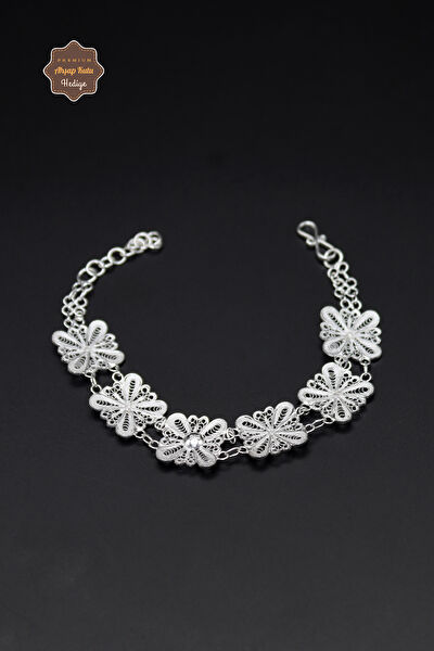 Midyat Nurtaş Gümüş Bileklik