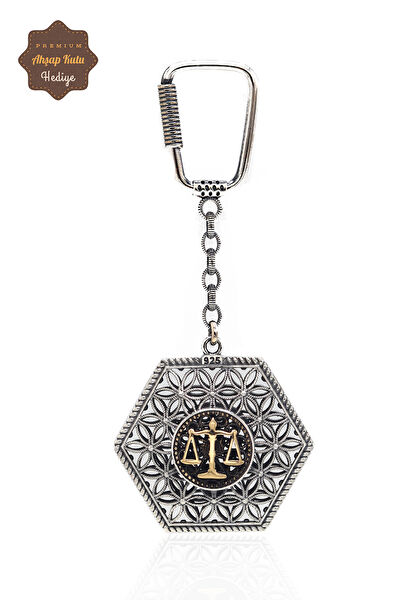 Midyat Nurtaş Gümüş Anahtarlık