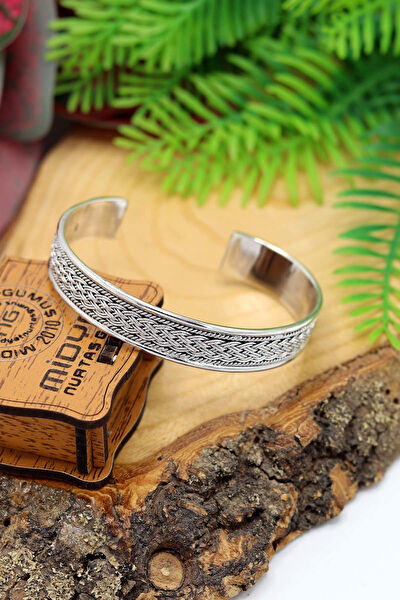 Midyat Nurtaş Gümüş Erkek Bileklik