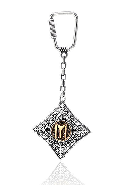 Midyat Nurtaş Gümüş Anahtarlık