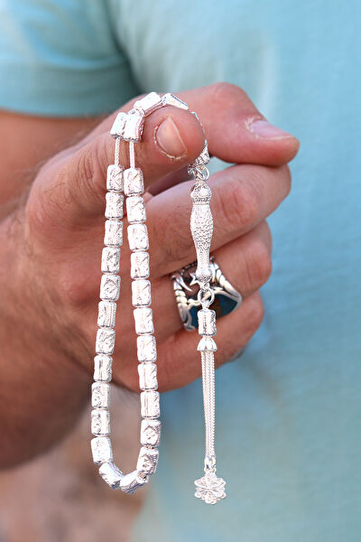 Midyat Nurtaş Gümüş Tesbih