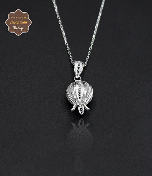 Midyat Nurtaş Gümüş Kolye