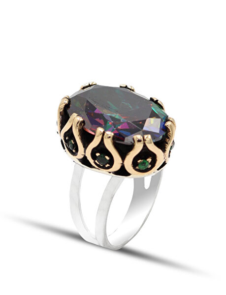 Midyat Nurtaş Gümüş Kadın Yüzük