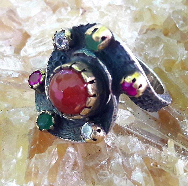 Midyat Nurtaş Gümüş Kadın Yüzük