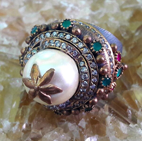 Midyat Nurtaş Gümüş Kadın Yüzük