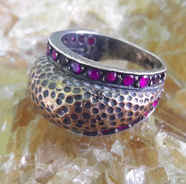 Midyat Nurtaş Gümüş Kadın Yüzük