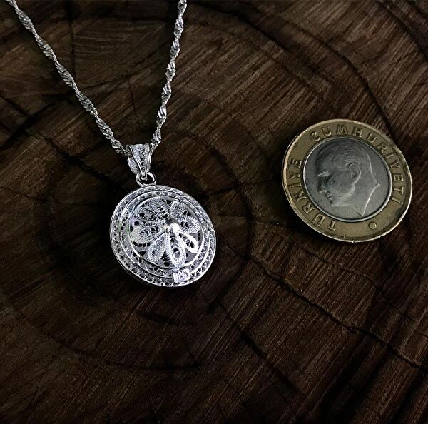 Midyat Nurtaş Gümüş Kolye