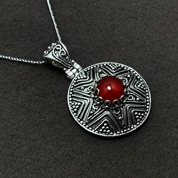 Midyat Nurtaş Gümüş Kolye