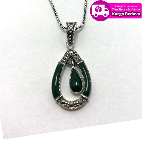 Midyat Nurtaş Gümüş Kolye