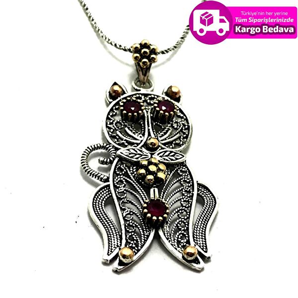 Midyat Nurtaş Gümüş Kolye