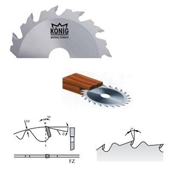 König Daire Testere Bıçakları