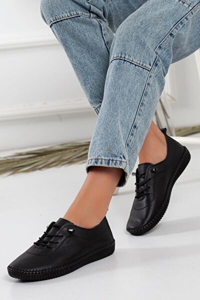 Dilimler Ayakkabı Kadın Loafer Ayakkabı