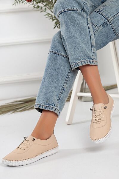 Dilimler Ayakkabı Kadın Loafer Ayakkabı