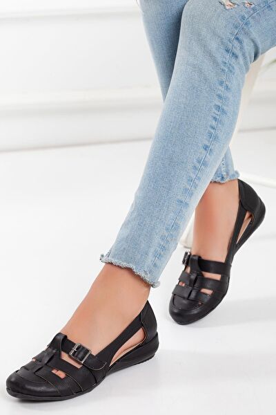 Dilimler Ayakkabı Kadın Loafer Ayakkabı