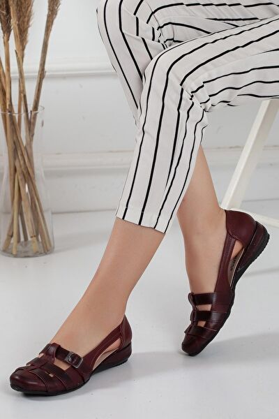 Dilimler Ayakkabı Kadın Loafer Ayakkabı