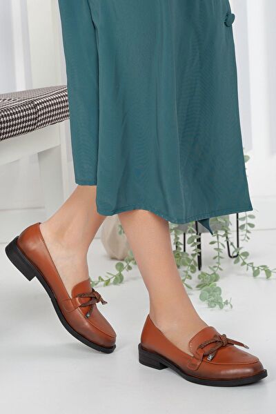 Dilimler Ayakkabı Kadın Loafer Ayakkabı