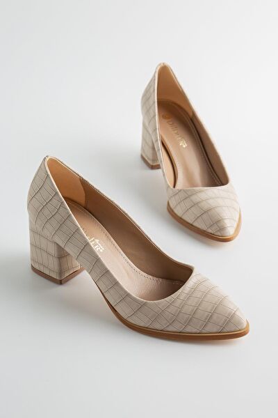 Dilimler Ayakkabı Klasik Topuklu Ayakkabı