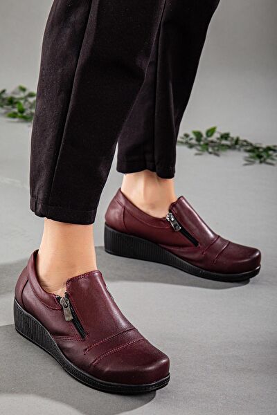 Dilimler Ayakkabı Kadın Loafer Ayakkabı