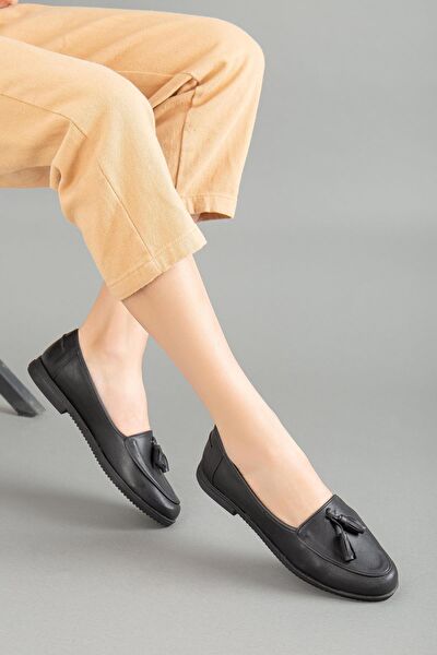 Dilimler Ayakkabı Kadın Loafer Ayakkabı
