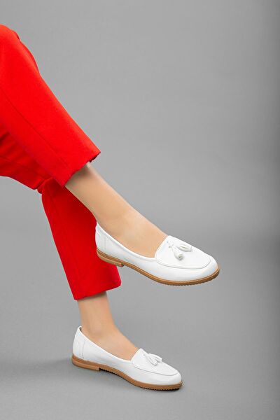 Dilimler Ayakkabı Kadın Loafer Ayakkabı