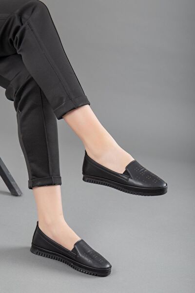 Dilimler Ayakkabı Kadın Loafer Ayakkabı